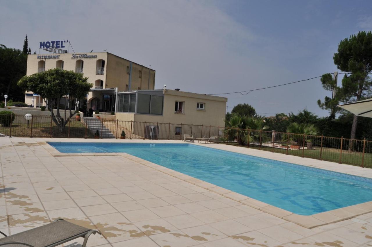 Les Mimosas Hotel Lunel  Buitenkant foto